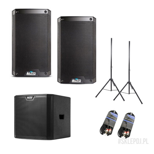 WYNAJEM | ZESTAW IMPREZOWY 2x Alto TS 315 + TS 312 S + statywy + okablowanie | WSDJ Studio