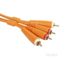 UDG ULT Cable 2xRCA Orange ST 1,5m U97001OR | WSDJ Studio
