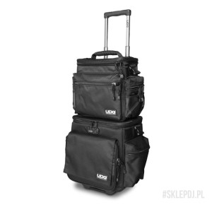 UDG Ultimate SlingBag Trolley Set DeLuxe Black, Orange inside MK2 (Without CD wallet 24) U9679BL/OR | WSDJ Studio