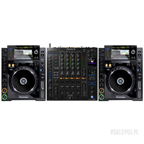 WYNAJEM | 2x Pioneer CDJ-2000 + DJM-A9 | WSDJ Studio
