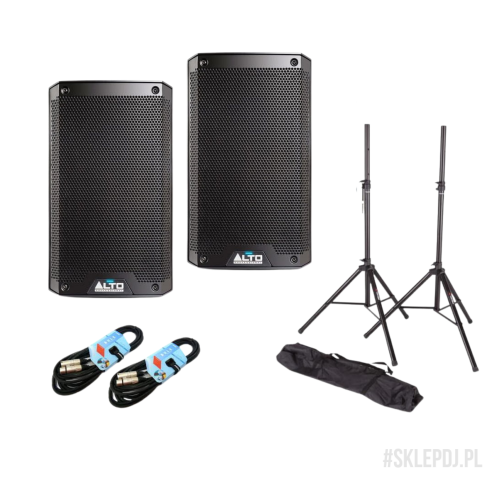 WYNAJEM | ZESTAW IMPREZOWY 2x kolumna 15" + statywy | WSDJ Studio