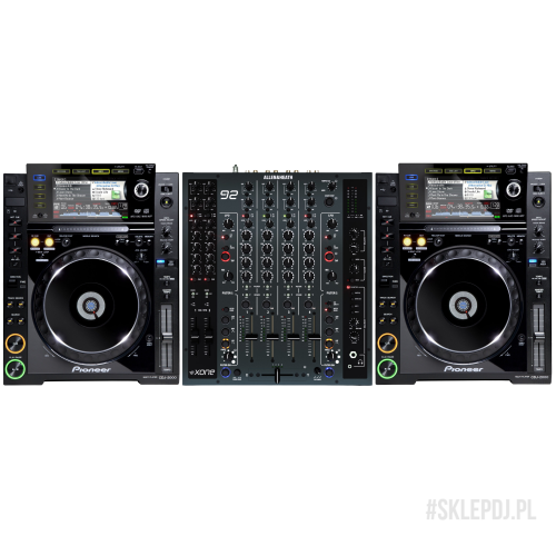 WYNAJEM | 2x Pioneer CDJ-2000 + XONE: 92 | WSDJ Studio