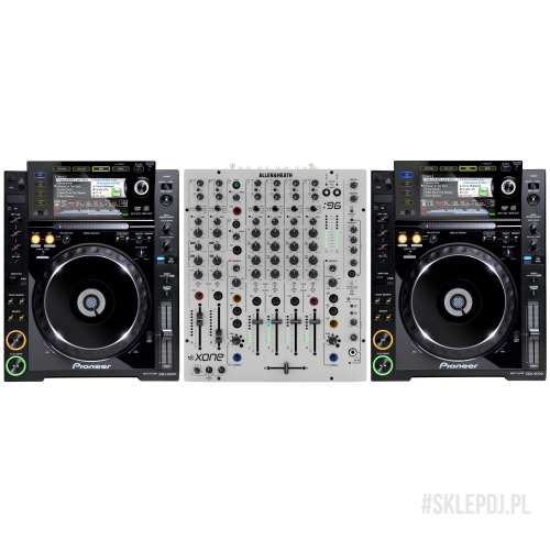 WYNAJEM | 2x Pioneer CDJ-2000 + XONE: 96 | WSDJ Studio