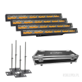 WYNAJEM NA WEEKEND | 4x EVOLIGHTS LUMEN PIX HALO BAR 6x50 WW + 440x0,2W RGB | WSDJ Studio