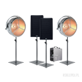 WYNAJEM NA WEEKEND | PARTY PACK: 2x głośnik QSC K12.2 + 2x retro lampa + dymiarka Antari | WSDJ Studio