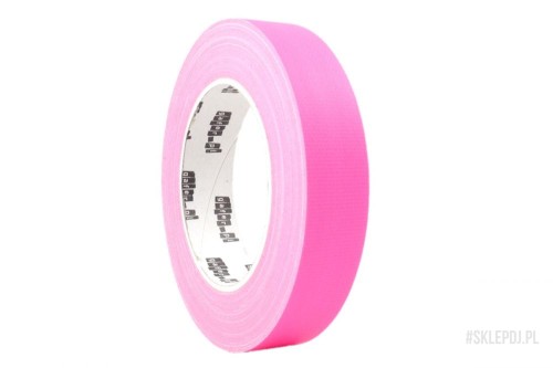 Taśma fluorescencyjna RÓŻOWA 19mm x 25 m | gafer.pl