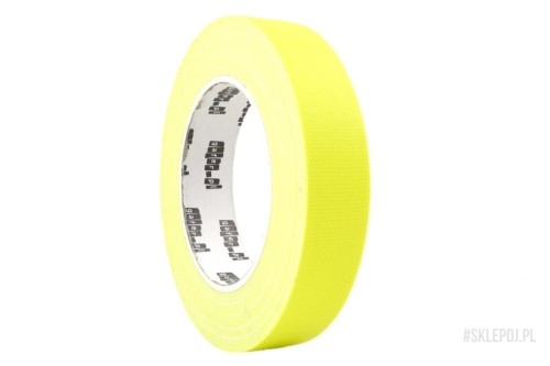 Taśma fluorescencyjna ŻÓŁTA 12 mm x 25 m gafer.pl