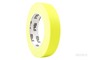 Taśma fluorescencyjna ŻÓŁTA 19 mm x 25 m gafer.pl | WSDJ Studio