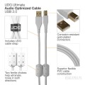 UDG ULT Cable USB 2.0A-B Angle 1m U95004WH | WSDJ Studio