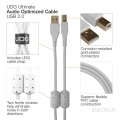 UDG ULT Cable USB 2.0 A-B WHITE STRAIGHT 1m U9500XWH | WSDJ Studio