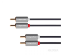 Kabel Kruger&amp;Matz 2RCA - 2RCA 10m BASIC edition KM1210 | WSDJ Studio