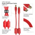 UDG ULT Cable USB 2.0C-B Red ST 1.5m U96001RD | WSDJ Studio