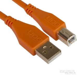 UDG ULT Cable USB 2.0A-B Straight Orange AG 1m U95001OR | WSDJ Studio