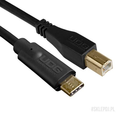 UDG ULT Cable USB 2.0C-B Black ST 1.5m U96001BL | WSDJ Studio