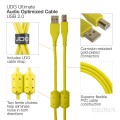 UDG ULT Cable USB 2.0 A-B Yellow ST 1m U95001YL | WSDJ Studio